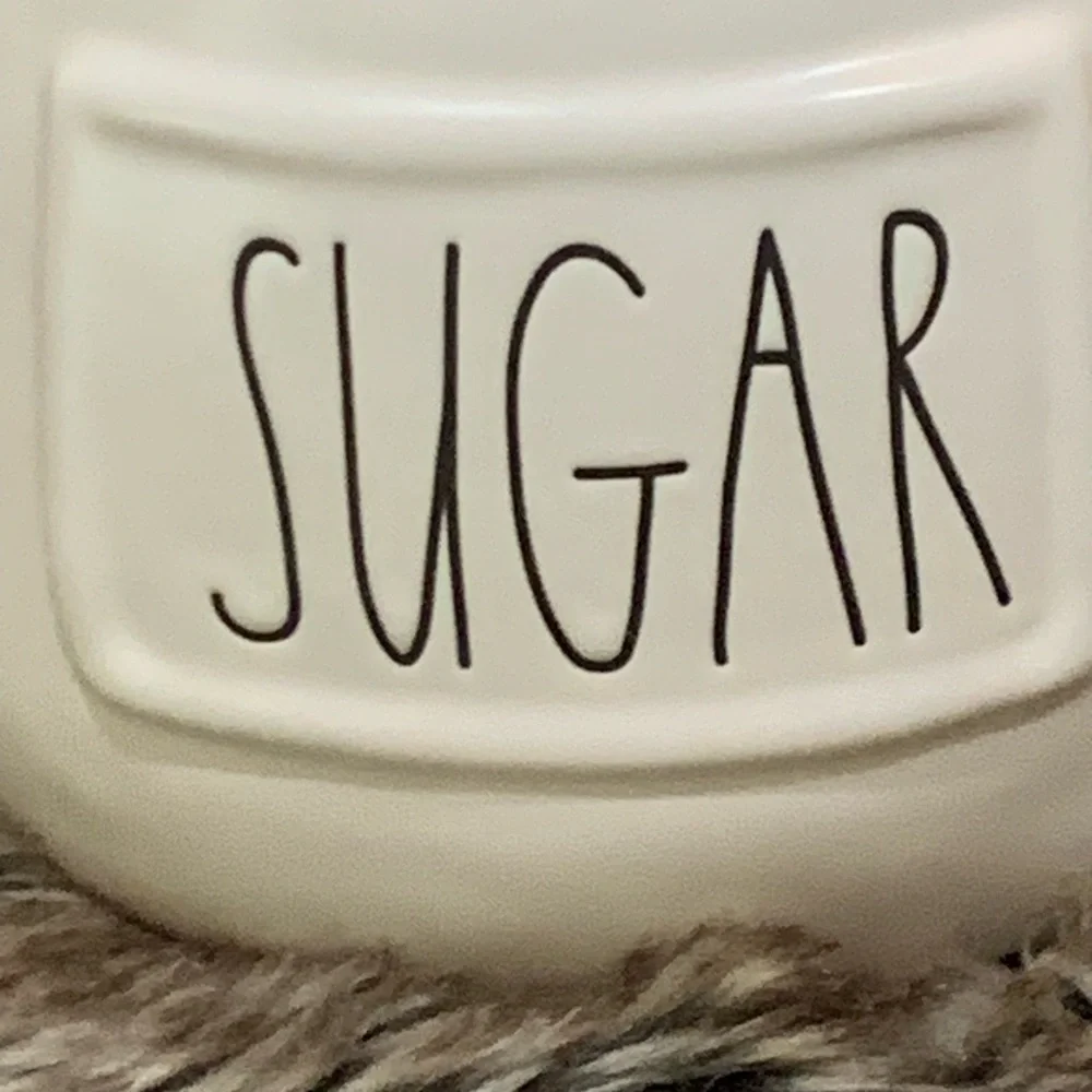 Rae Dunn 2023 White “SUGAR” Canister - (Rare) NWT